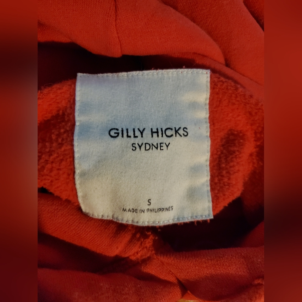 Gilly Hicks Red Long Sleeve Hoodie - Picture 2 of 7